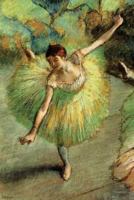 ''Dancer Tilting'' by Edgar Degas: Journal (Blank / Lined) 1542447003 Book Cover