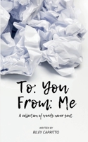 To: you From: Me: You, From: Me 9367397925 Book Cover