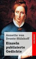 Einzeln publizierte Gedichte 1482380536 Book Cover