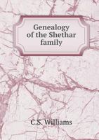 Genealogy of the Shethar Family 0469831227 Book Cover
