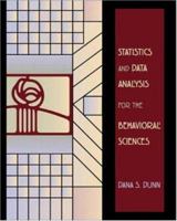 Statistics and Data Analysis For Behavioral Sciences 0072347643 Book Cover