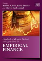 Handbook of Research Methods and Applications in Empirical Finance 1782540172 Book Cover