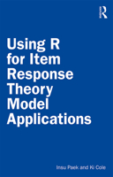 Using R for Item Response Theory Model Applications 1138542784 Book Cover