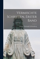 Vermischte Schriften, Erster Band 1021903809 Book Cover