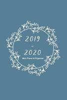 Mein Planer & Organizer 2019-2020: Jahresplaner F�r Mehr Struktur & Produktivit�t Im Leben - Terminplaner - Wochenkalender - Semesterplaner - Inkl. Habit Tracker 1090139683 Book Cover