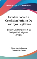 Estudios Sobre La Condicion Juridica de Los Hijos Ilegitimos: Segun Los Principios y El Codigo Civil Vigente (1906) 1161167358 Book Cover