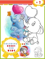 coloring books for kids: 動物 塗り絵 子供のための,未就学 B08GLWD3HB Book Cover