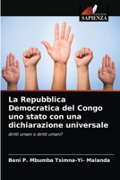 La Repubblica Democratica del Congo uno stato con una dichiarazione universale 6203699896 Book Cover