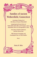 Families of Ancient Wethersfield, Connecticut, VOLUME 1 ONLY 0788458922 Book Cover