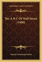 The A B C of Wall Street 1176183044 Book Cover