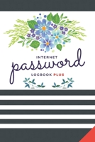Password Book Plus: A Premium Journal And LogBook To Protect And Track Usernames, Passwords and Online Login Details For All Websites. 1654980900 Book Cover