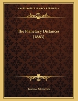 The Planetary Distances 1169513212 Book Cover