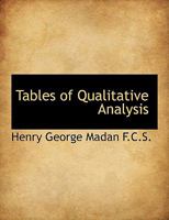 Tables of Qualitative Analysis 0530440113 Book Cover