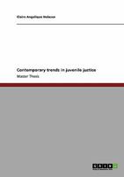Contemporary trends in juvenile justice 364011678X Book Cover
