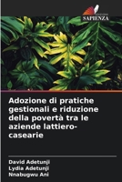 Adozione di pratiche gestionali e riduzione della povertà tra le aziende lattiero-casearie (Italian Edition) 6204893866 Book Cover