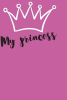 My Princess : Baby Log Book, Track Newborn Baby Healthcare: Slepping, Breastfeeding and Other Activities, Children Health Notebook 1710831006 Book Cover