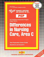 DIFFERENCES IN NURSING CARE, AREA C (NURSING CONCEPTS 6): Passbooks Study Guide 0837355451 Book Cover