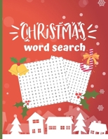 Christmas Word Search: Word Search Puzzle Books For Adults | Family Christmas Activities | For Kids Teens Adults and Seniors B08MHPM3XF Book Cover