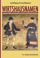 Wirtshausnamen: Verteilung, Herkunft und Entwicklung im schwäbisch-alemannischen Sprachraum 3748103468 Book Cover