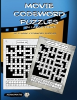 Movie Codeword Puzzles (in large print) 1548975648 Book Cover
