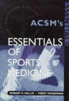 Essentials of Sports Medicine 0815101570 Book Cover