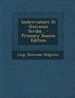 Imbreviature Di Giovanni Scriba... 1021432075 Book Cover