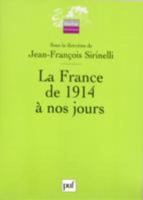La france de 1914 a nos jours 2130538436 Book Cover