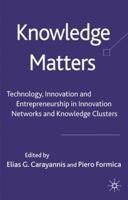 Knowledge Matters: A Networks and Clusters Perspective from the US, Europe and Asia 1403998728 Book Cover