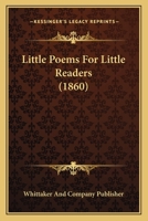 Little Poems For Little Readers 1120318181 Book Cover