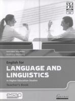 English for Language and Linguistics in Higher Education Stuides 1859649467 Book Cover