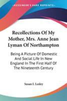 Recollections of My Mother 1357495749 Book Cover