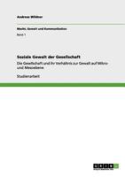 Soziale Gewalt Der Gesellschaft 365611319X Book Cover