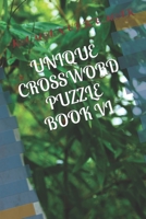 UNIQUE CROSSWORD PUZZLE BOOK VI B0BDW7LWT7 Book Cover