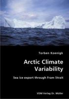 Arctic Climate Variability 3836408023 Book Cover