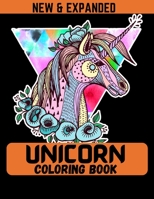 Unicorn Coloring Book (New & Expanded): Drawing and coloring book for kids, boys and girls B08LNJL1QV Book Cover