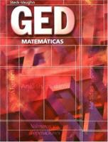 GED Matematicas 0739869140 Book Cover