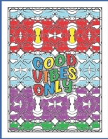 Daily Vibes Coloring Book B09B28Q63R Book Cover