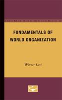 Fundamentals of World Organization 0816659818 Book Cover