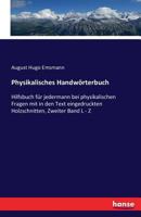 Physikalisches Handworterbuch 374288350X Book Cover