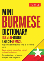 Tuttle Mini Burmese Dictionary: Burmese-English / English-Burmese 0804842930 Book Cover