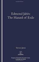 Edmond Jabes: The Hazard of Exile 1900755718 Book Cover