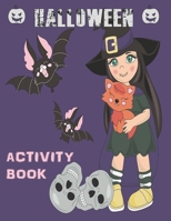 Halloween Activity Book: Coloring, Mazes, Sudoku, Learn to Draw and more  for kids 4-8 yr olds 1695643100 Book Cover