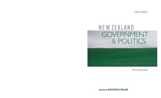 New Zealand: Government and Politics 0195584643 Book Cover