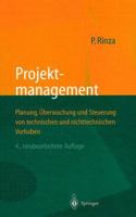 Projektmanagement: Planung, Uberwachung u. Steuerung von techn. u. nichtechn. Vorhaben (Vdi-Taschenbucher ; T 30) 3642637957 Book Cover