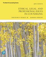 Ethical, Legal, and Professional Counseling Plus MyLab Counseling -- Access Card Package 0135183154 Book Cover