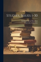 Studies, Issues 1-30 1022348000 Book Cover