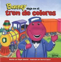 Barney Viaja En El Tren de Colores 9580462534 Book Cover