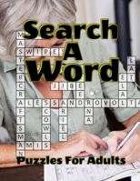 Search A Word Puzzles For Adults: Simple Crossword Puzzles, Crossword puzzle dictionary 2020 Puzzles & Trivia Challenges Specially Designed to Keep Your Brain Young. Big & Easy Crosswords Puzzle Book 1651110506 Book Cover