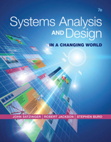 Systems Analysis & Design in a Changing World 1111951640 Book Cover