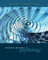 Research Methods in Psychology: Ideas, Techniques, and Reports 007253074X Book Cover